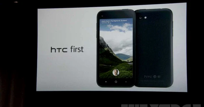 HTC First este primul telefon care va avea Facebook Home integreat FOTO The Verge