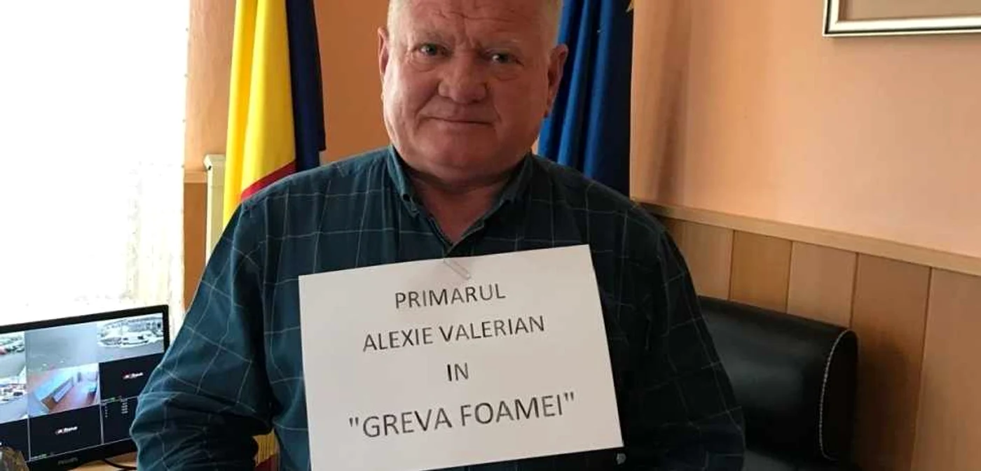 Primarul vâlcean care a intrat în greva foamei din cauza consilierilor locali PSD care îl boicotează de ani de zile, Foto: Adevărul