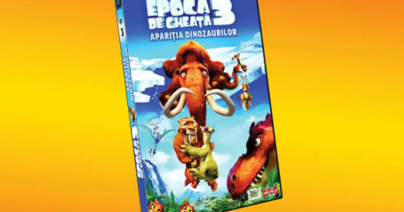 Al doilea DVD din trilogia „Epoca de Gheaţă“