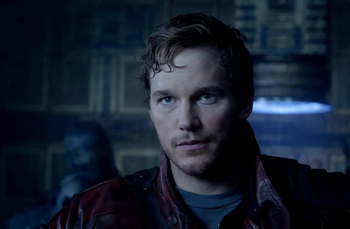 Peter Quill (Chris Pratt), un demn urmaş al lui Flash Gordon sau Buck Rogers