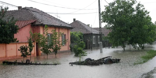 Inundaţii la Gătaia FOTO