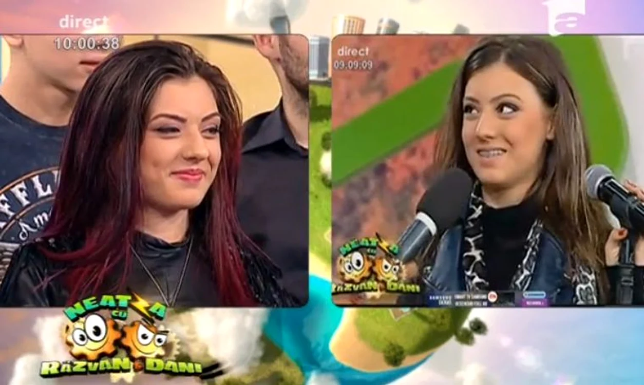 Solista formaţiei purta aparat dentar în 2011 când a mai fost invitată la matinal