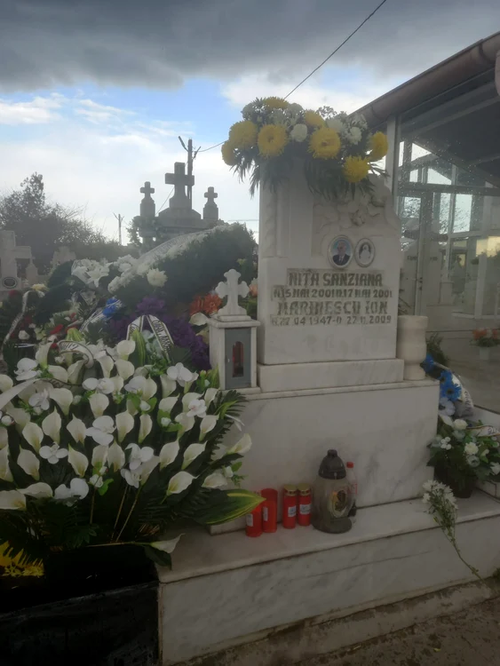 Mormântul lui Adrian Petrică Niță FOTO: M.I.