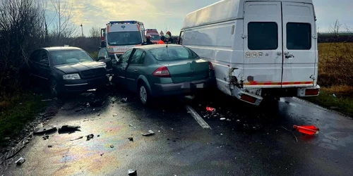 slobozia accident cu trei raniti FOTO IPJ Ialomita
