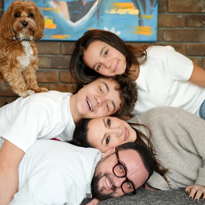 Familia Măruță FOTO: FB