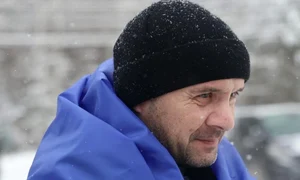 Nazar Daletsky, care a fost considerat mort, s-a întors din captivitate. FOTO: OVA Lviv