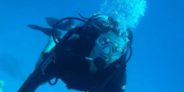 Scuba diving