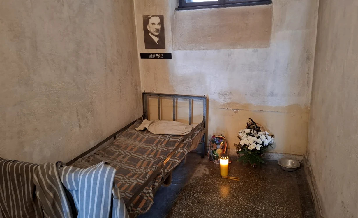Celula lui Iuliu Maniu. Foto Memorialul Victimelor Comunismului și al Rezistenței, Sighetu Marmației