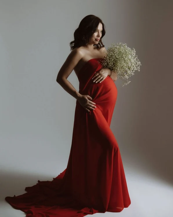 Anca Dumitra în săptămâna 37 de sarcină, Foto Madalina Catinean