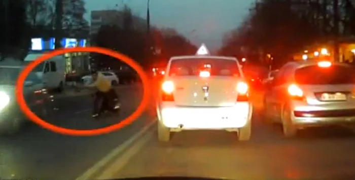 Doi dintre bărbaţi au tras mai multe focuri de pistol. Sursa: ProTV.md