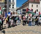Miting pro Palestina de la Timişoara FOTO Ş.Both