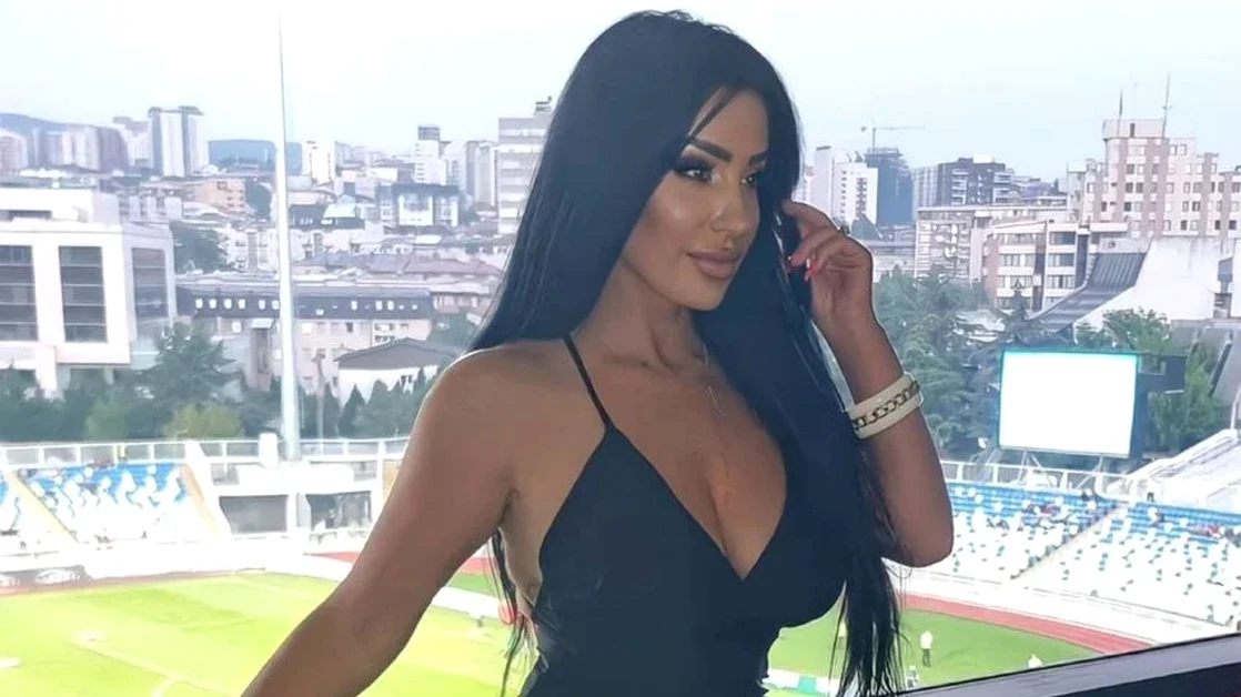 Qeqa Krelani, asaltată cu mesaje de români. Foto Instagram