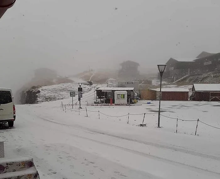 Stratul de zăpadă aşternut la Bâlea LacFoto: arhivă personală