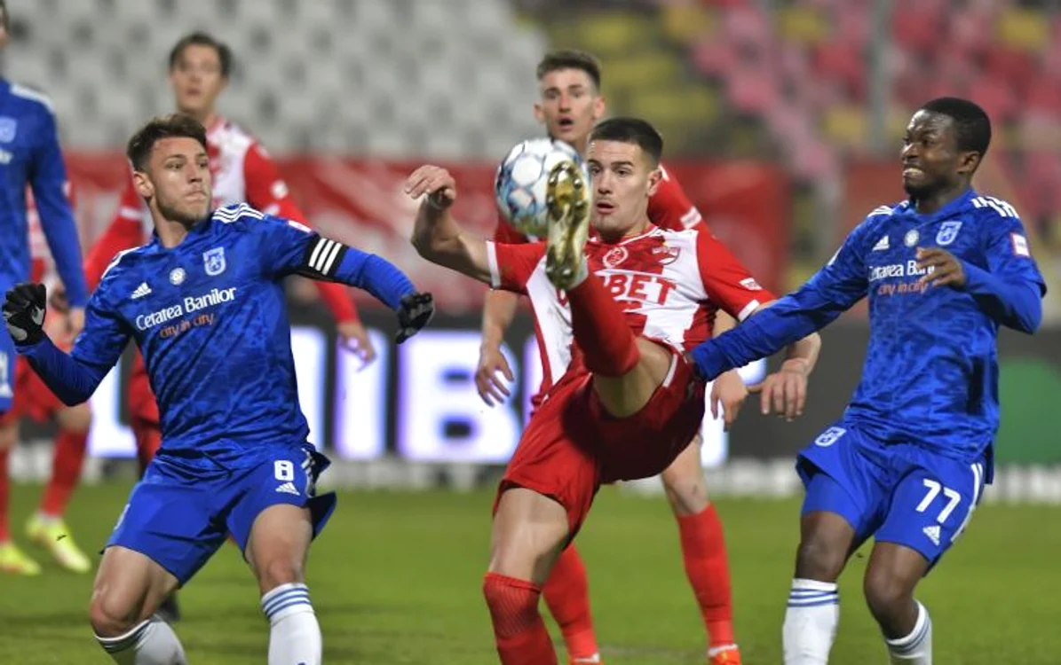 Dinamo nu a învins niciodată pe FCU Craiova în acest campionat (FOTO: Sportpictures)