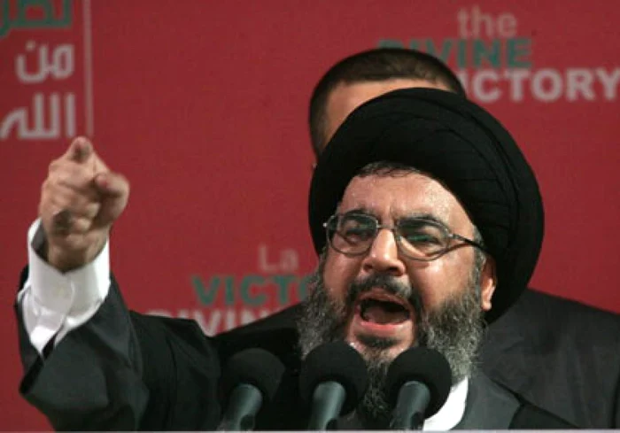 Liderul Hezbollahului libanez pro-iranian, Hassan Nasrallah