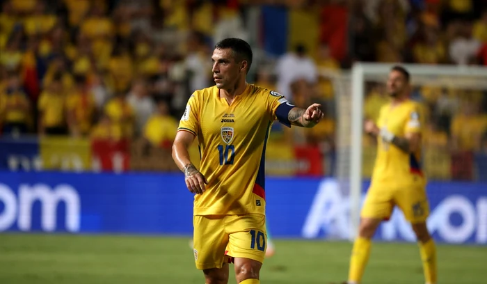 Nicolae Stanciu, căpitanul naționalei de fotbal a României (FOTO: Sportpictures)