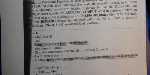 Stenograma discutiilor cu C