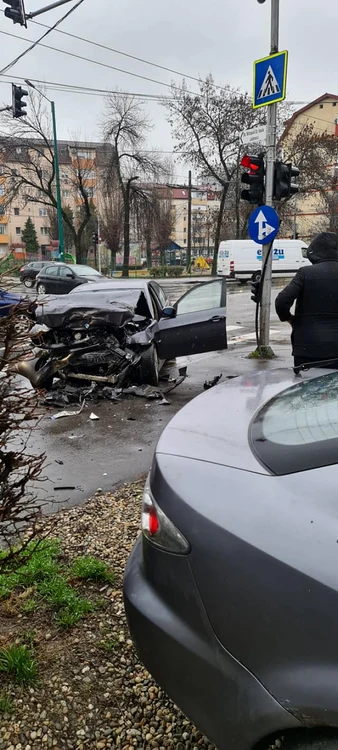 Accident în Calea Aradului FOTO debanat