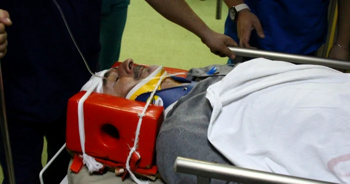 Silviu Lung - implicat intr-un accident de circulatie FOTO Mediafax