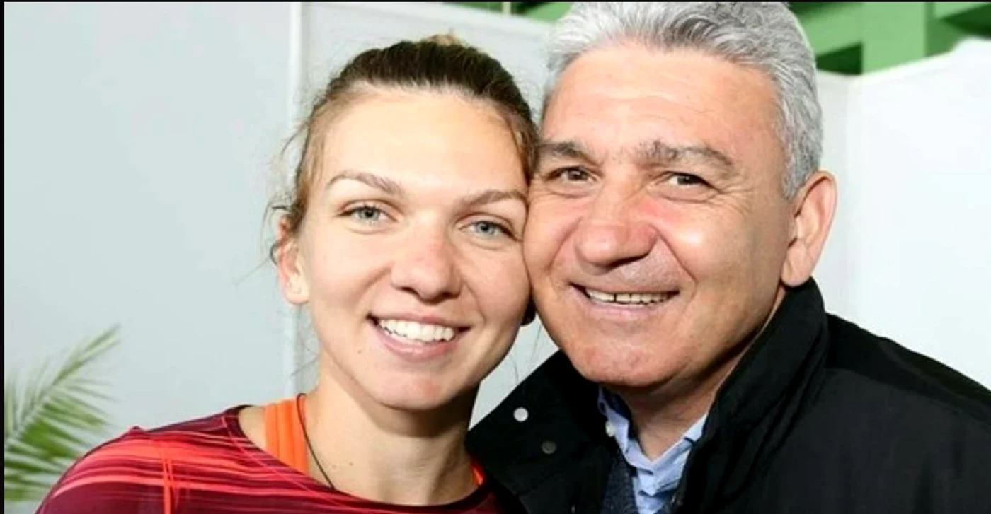 Simona Halep, alături de tatăl ei. FOTO: Arhiva Adevărul