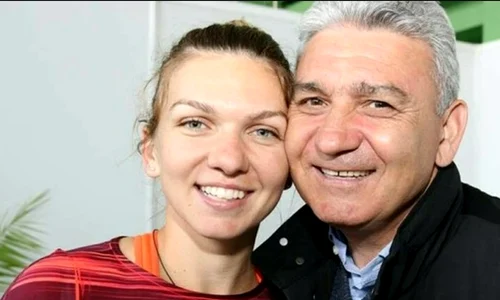 Simona Halep și tatăl ei