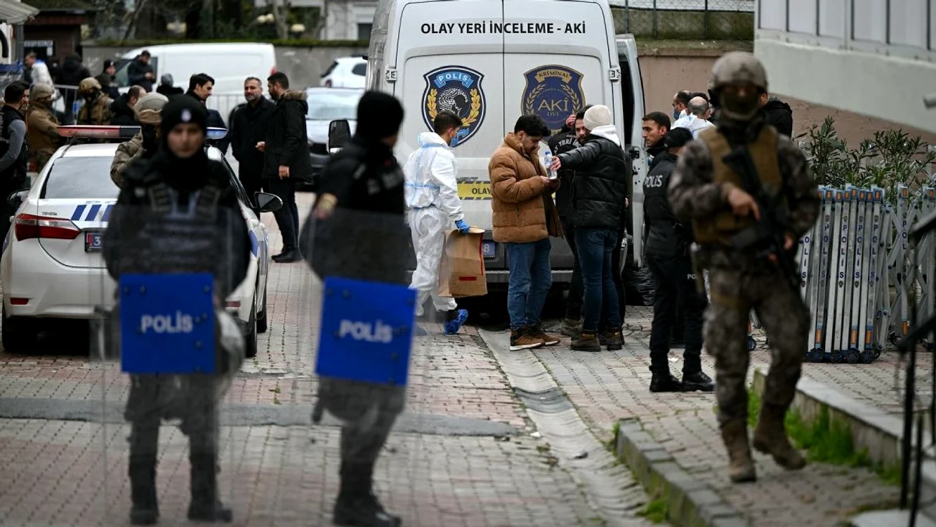Atac armat într-o biserică din Instanbul Foto: Antena3 CNN