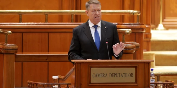 Parlament presedinte Klaus Iohannis 2 aprilie 2019 FOTO Inquam Photos / Octav Ganea