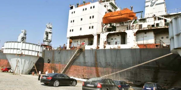 Nava „Ileana“ a stat ancorată, în ultimii ani, în dana 106 din Portul Constanţa Sud - Agigea 