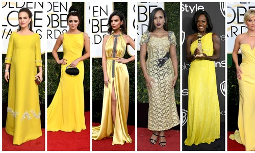 vedete in galben la globurile de aur 2017 jpeg