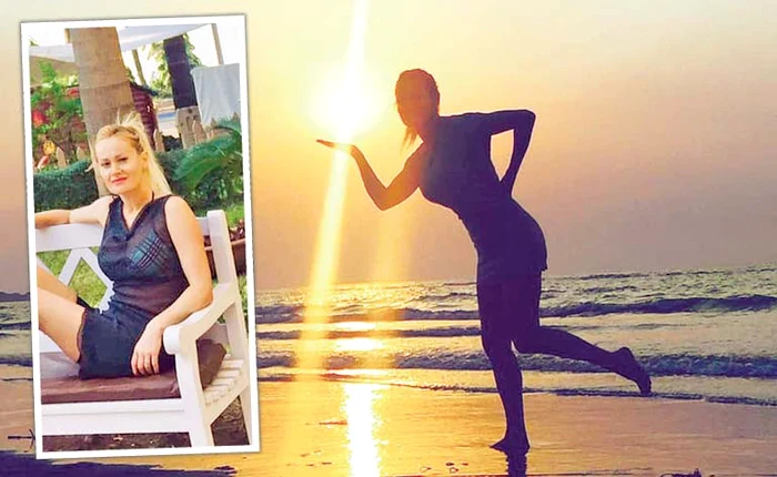 Cristina Coca și-a postat fotografii pe conturile sociale