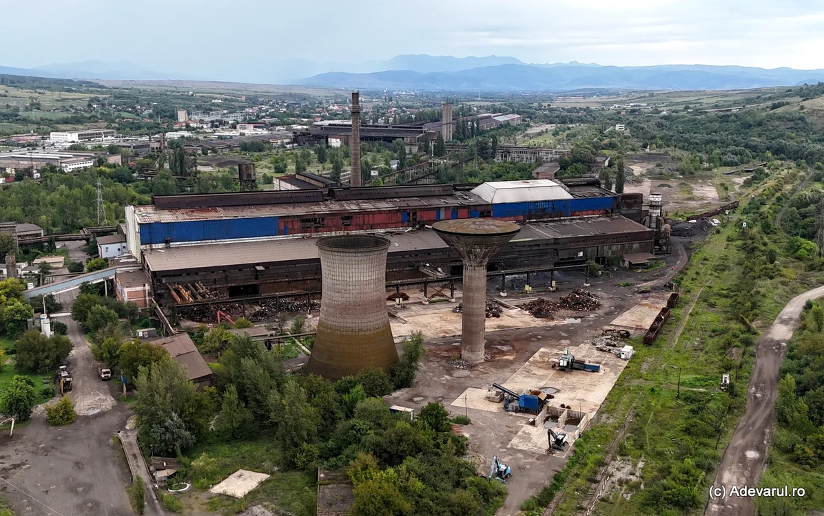 Combinatul din Hunedoara. Foto: Daniel Guță. ADEVĂRUL