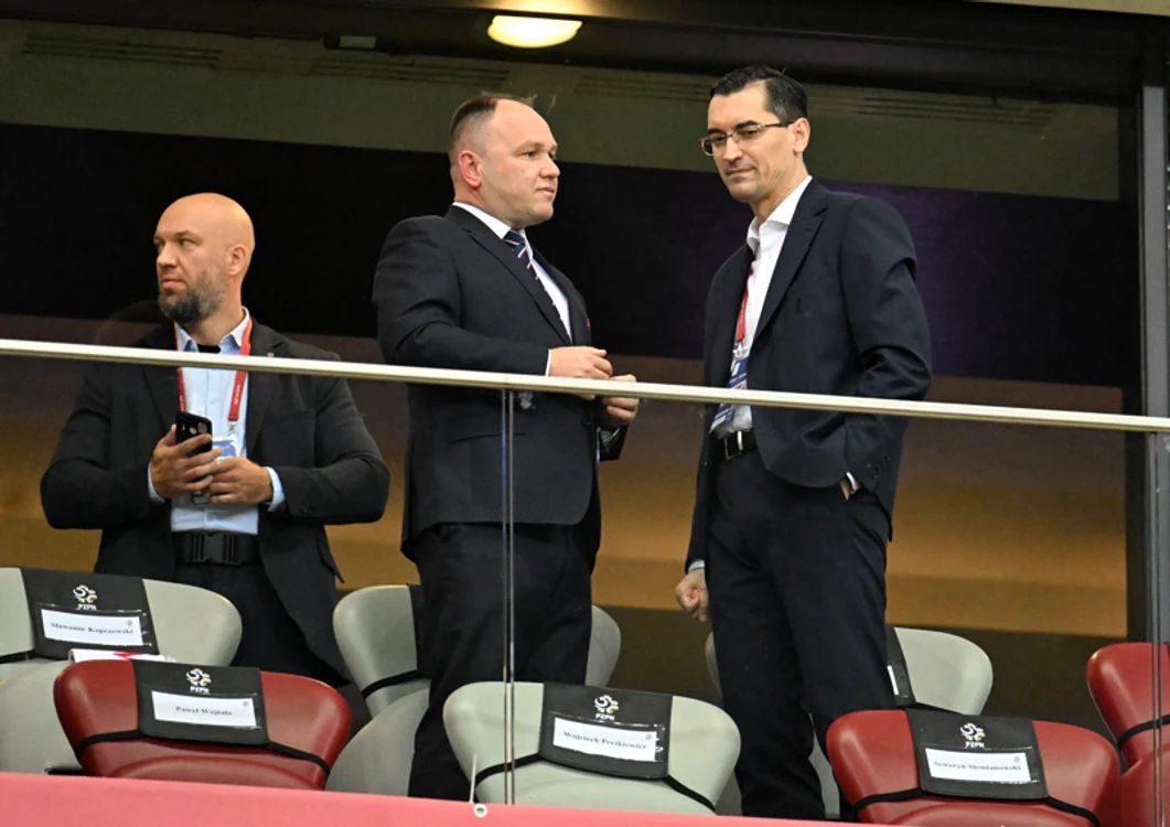 Răzvan Burleanu a urmărit din tribună meciul cu Polonia 