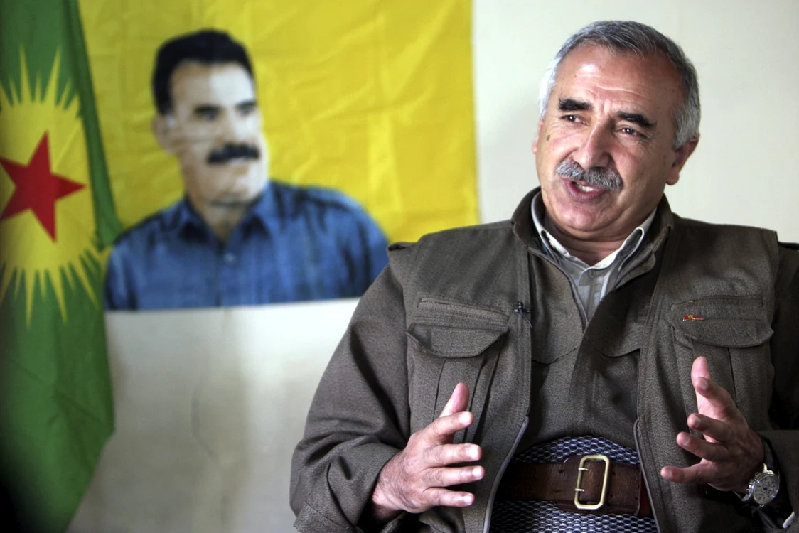 Murat Karaylian, şeful militar al PKK FOTO Reuters