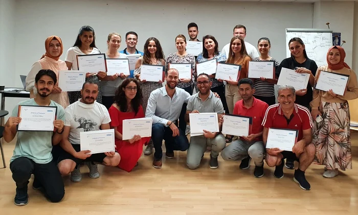 Profesori de la „Alexe Marin”, la cursuri în Spania, alături de profesori din alte țări FOTO: arhiva