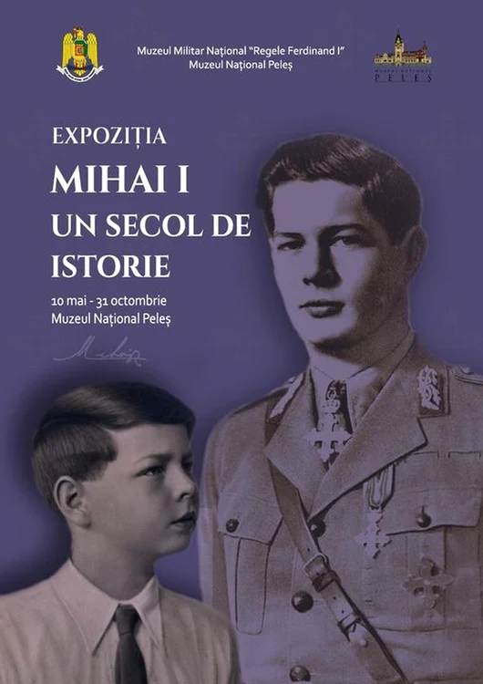 Expoziția „Mihai I – Un secol de istorie”, deschisă în Holul de Onoare al Castelului Pelișor (foto: Muzeul Național Peleș)