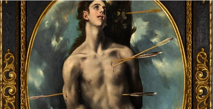 Tabloul ”Sfântul Sebastian”, de El Greco FOTO: Arhive