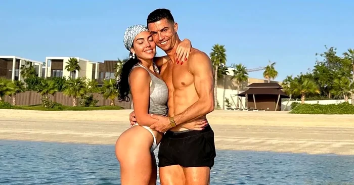 Cristino Ronaldo și Georgina, un cuplu iubit enorm de fanii lor. Foto Instagram
