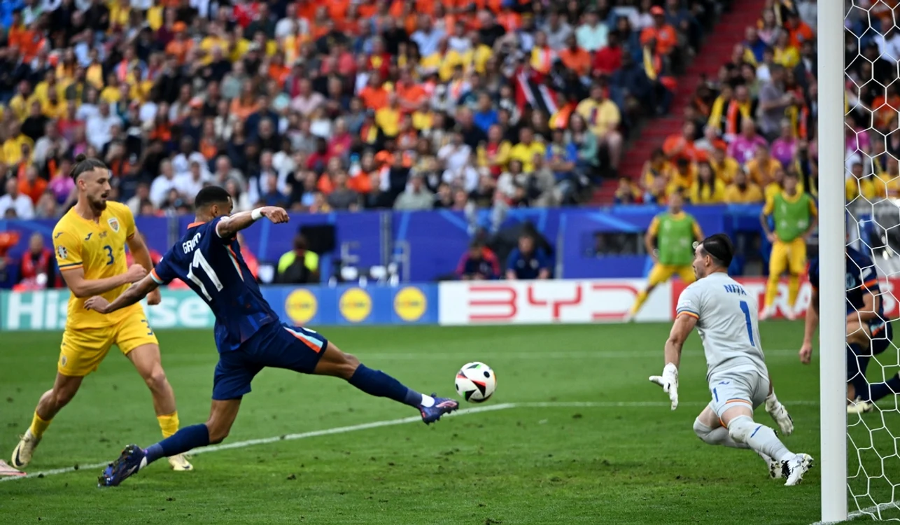 România s-a oprit în optimile EURO 2024, după meciul cu Olanda (FOTO: Sportpictures)