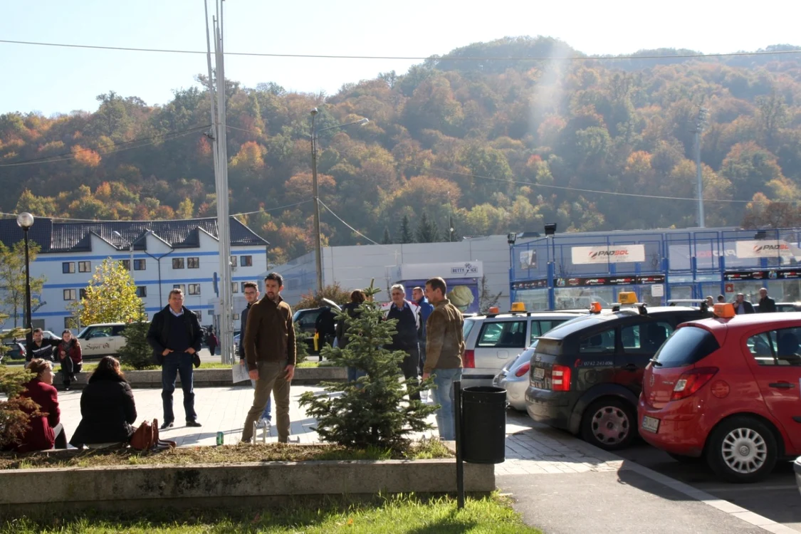 Pentru suma potrivită, unii bistriţeni primeau permisul chiar dacă nu se descurcau la proba practică FOTO: Bianca Sara