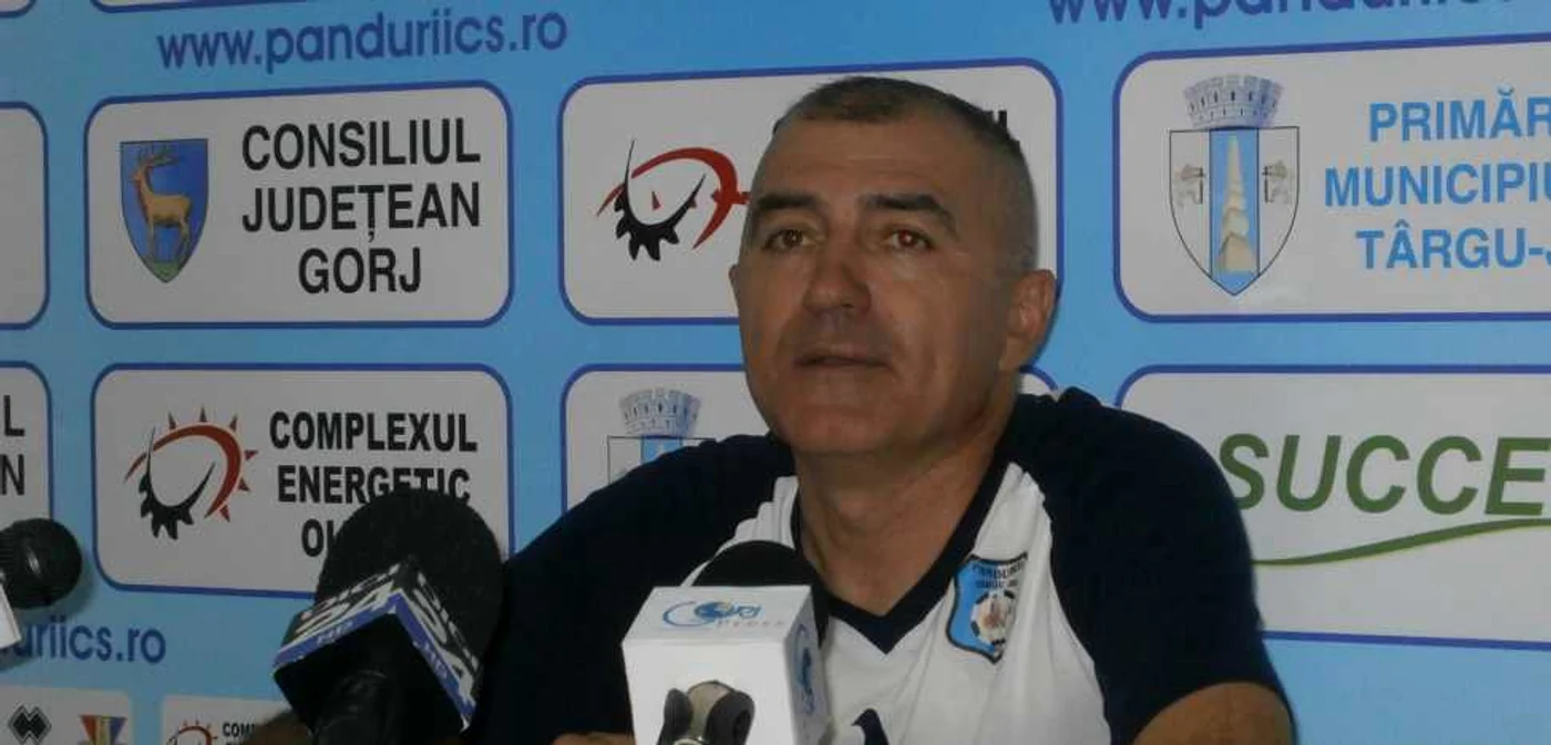 Petre Grigoraş, antrenorul echipei Pandurii