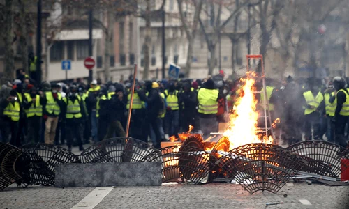 imagini socante din timpul protestelor din franta 2018 6 jpeg