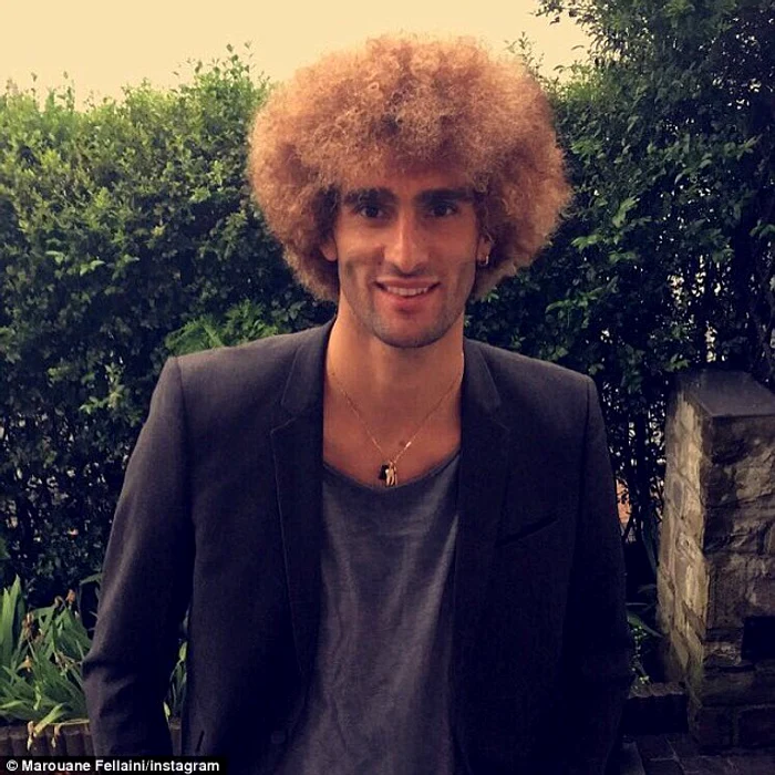 Marouane Fellaini şi noul său look