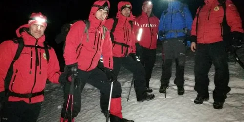 Salvamont Operaţiunea de salvare a unor francezi în PN Cozia Foto Adevarul