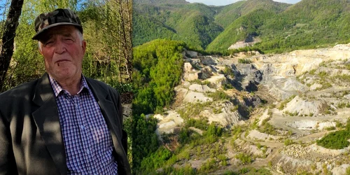 Petru Grec. Cariera minieră Coranda din Certej. Foto Daniel Guță