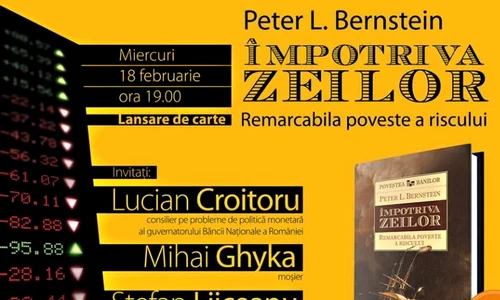 Lansarea cartii Impotriva zeilor  Remarcabila poveste a riscului jpeg