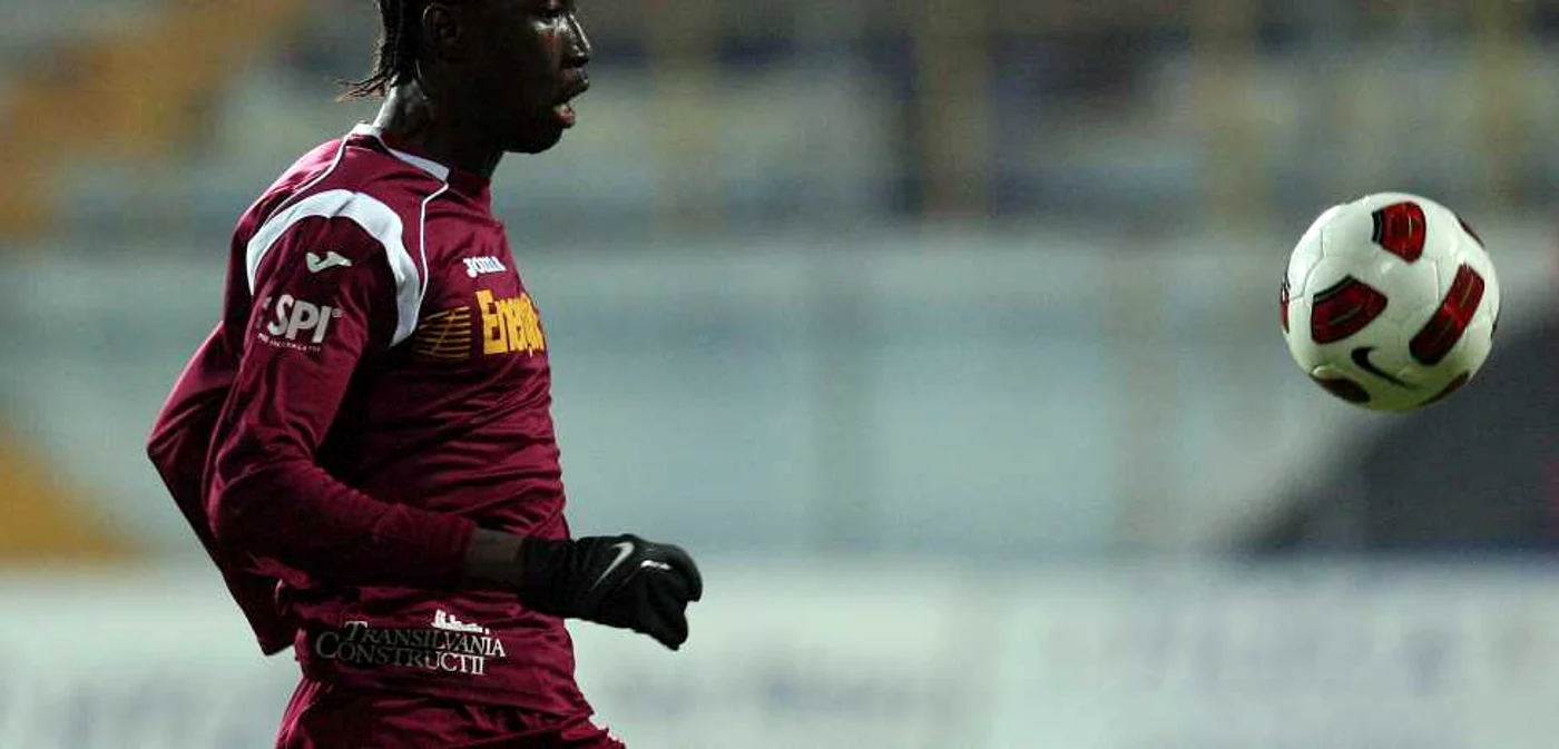 Lacina Traore, fostul jucător al lui CFR Cluj. FOTO Mediafax