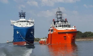 Nave pe Dunăre FOTO ANR