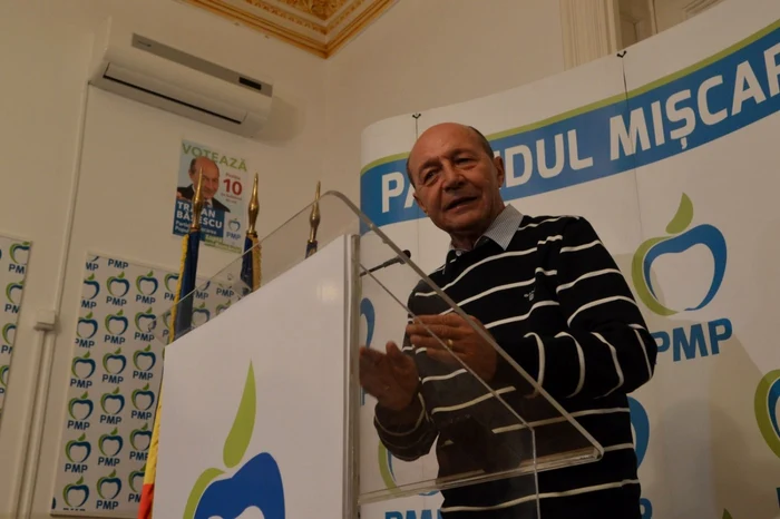 Fostul preşedinte Traian Băsescu FOTO Cristian Delcea