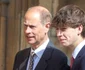 Prințul Edward și fiul său, James Wessex, Conte de Wessex. FOTO: Profimedia