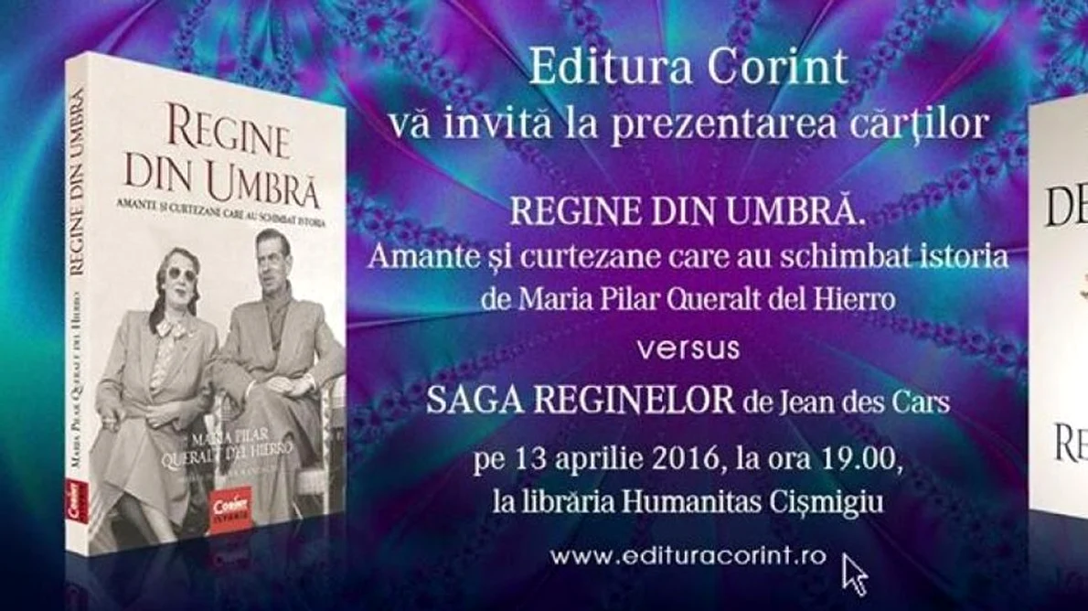 Regine din umbră vs  Saga reginelor la Humanitas Cișmigiu jpeg